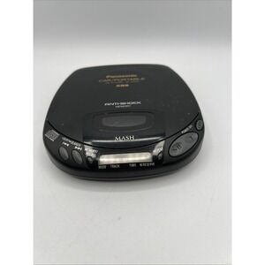 Vintage 1995 Panasonic SL-S241C CD Player Anti-Shock XBS Car Portable WORKING